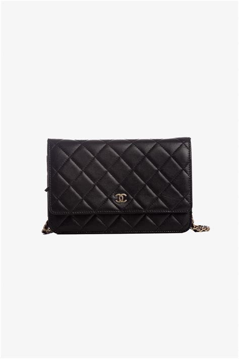 chanel classic quilted wallet price|fashionphile chanel wallet on chain.